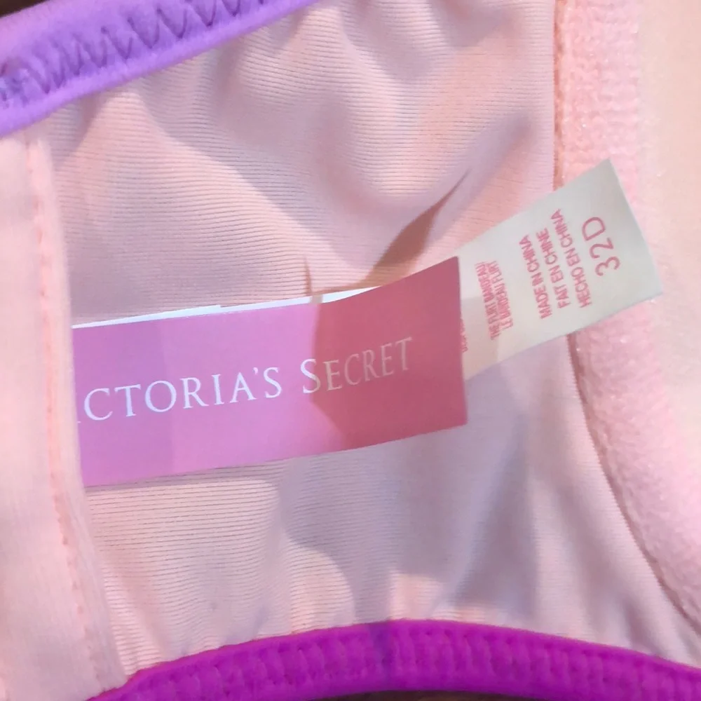 Victoria’s Secret Ombre Lace Strapless Bikini Top 32D - Picture 5 of 6